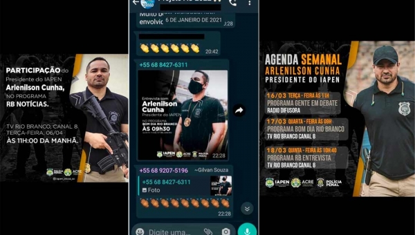 Chefe do Iapen é acusado de usar estrutura do órgão para se promover politicamente 